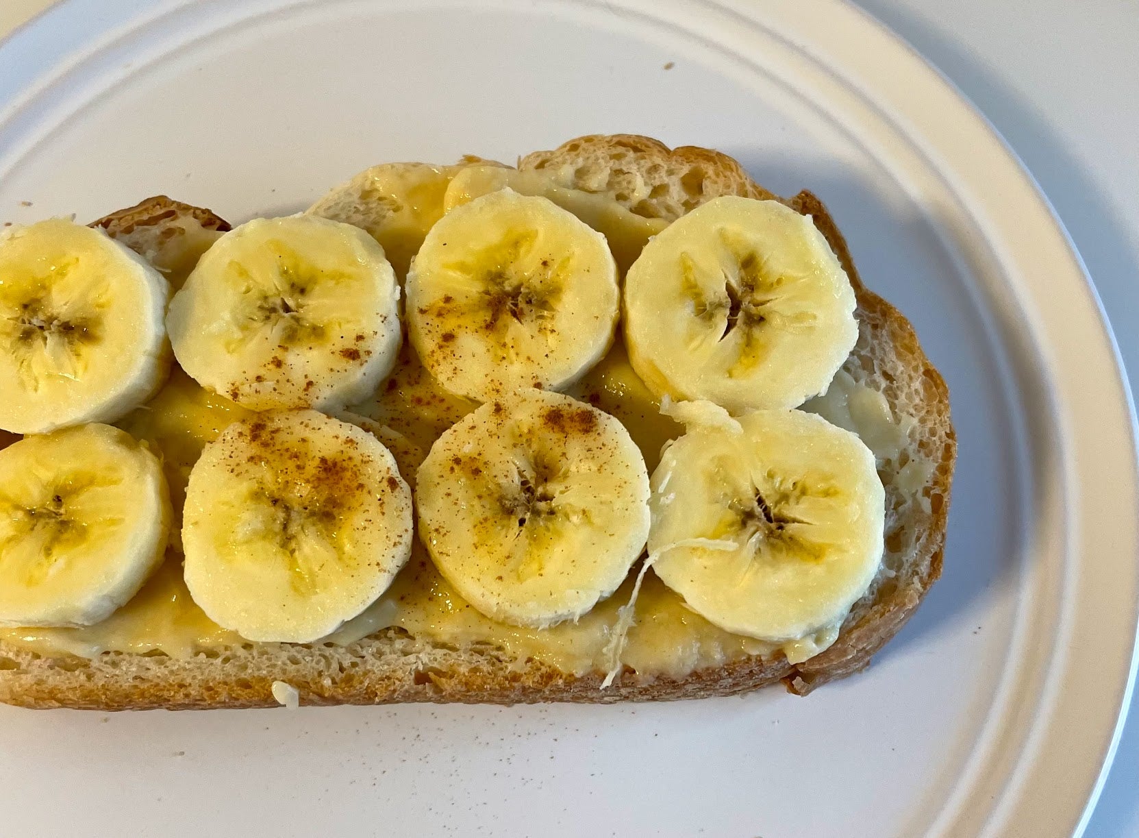 豆乳カスタードバナナサンド