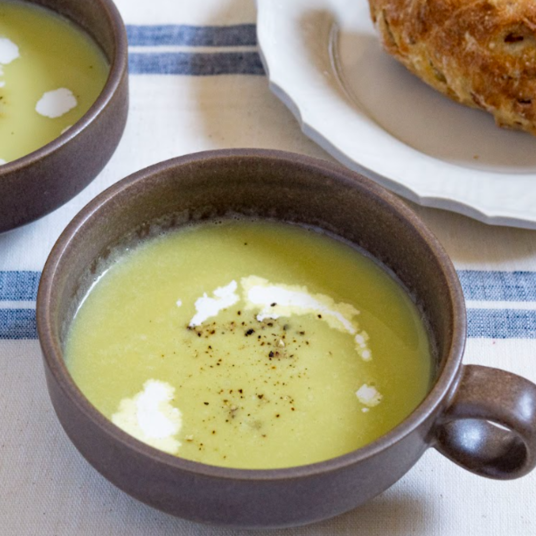 栄養満点!豆乳のアスパラガスポタージュ