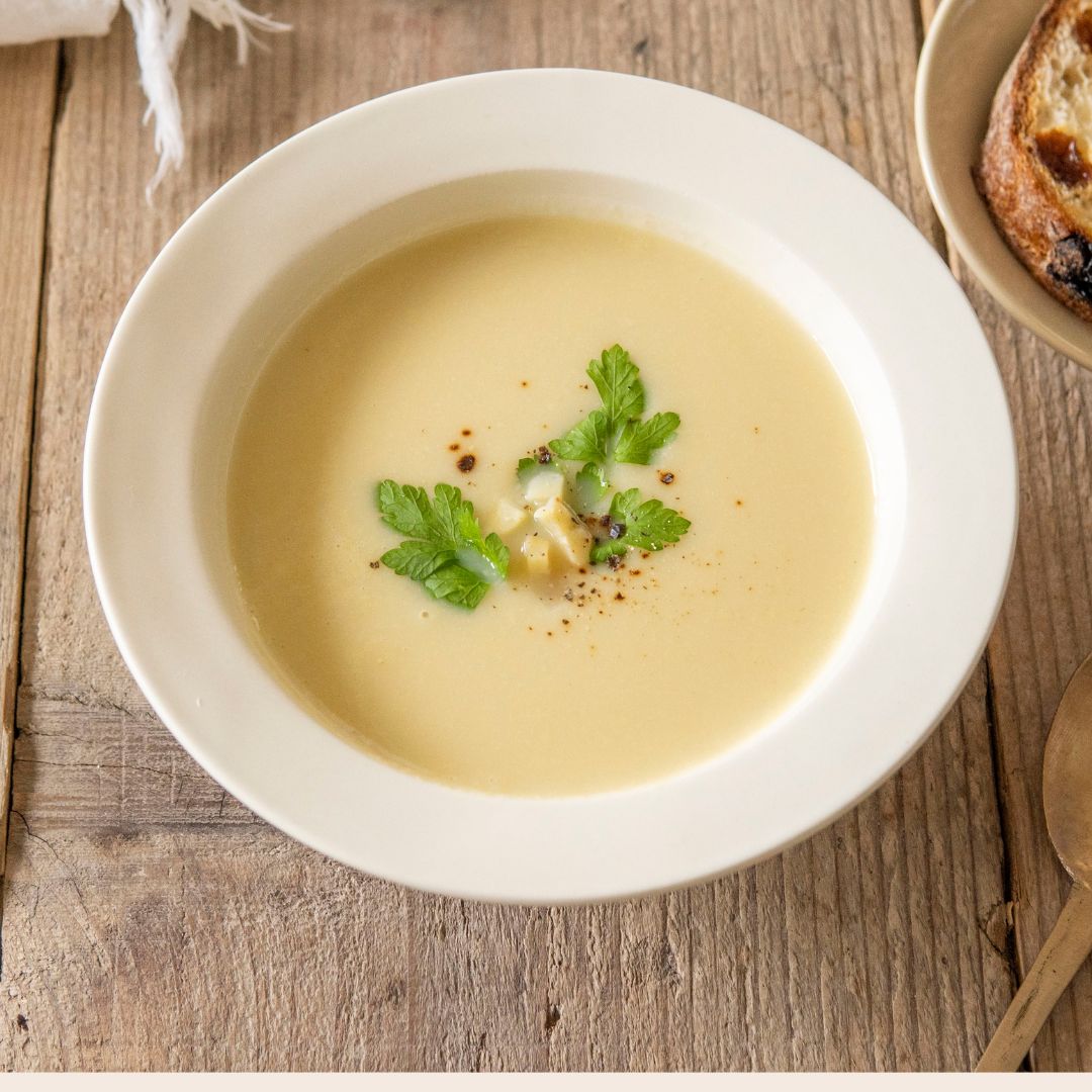 ほっこり優しい♪栗の豆乳ポタージュ