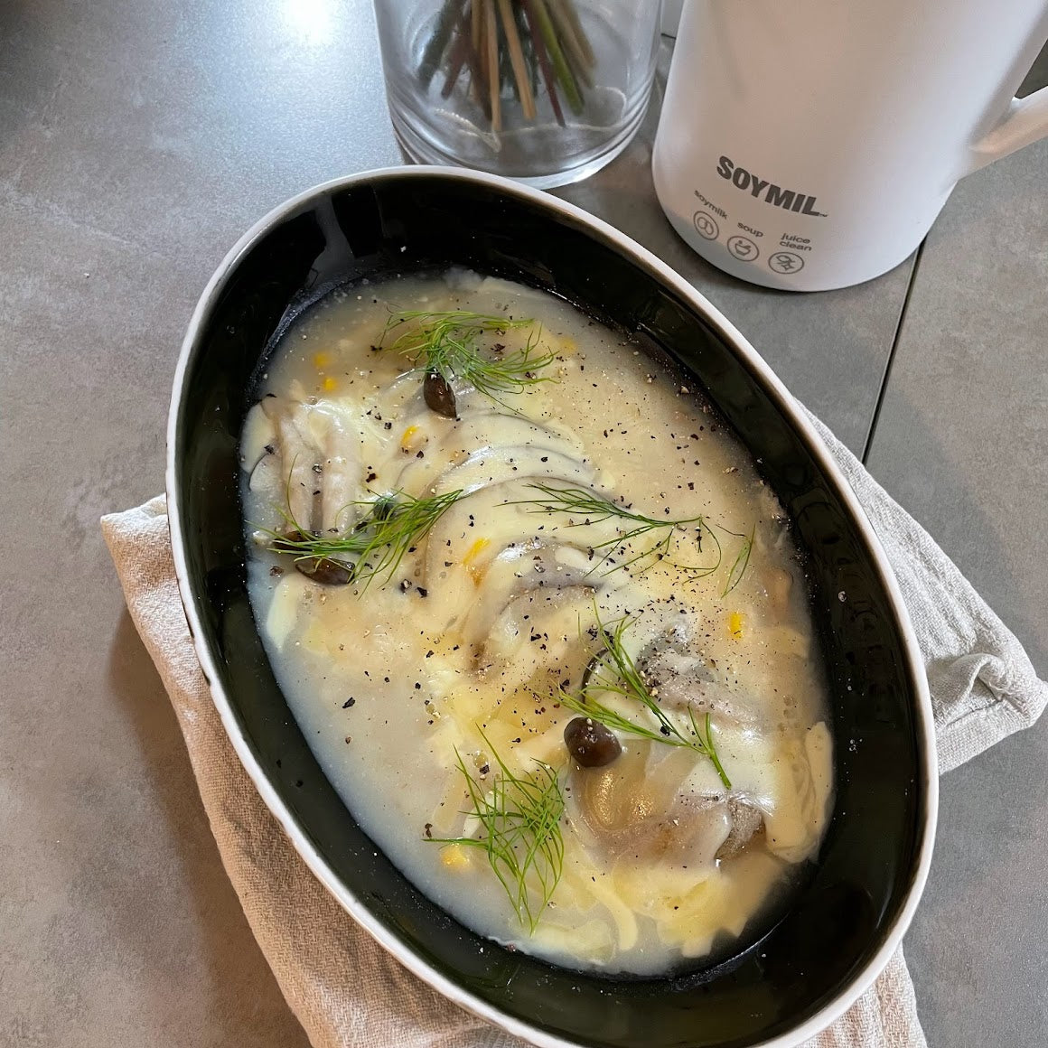 豆乳ジャガイモづくしグラタン