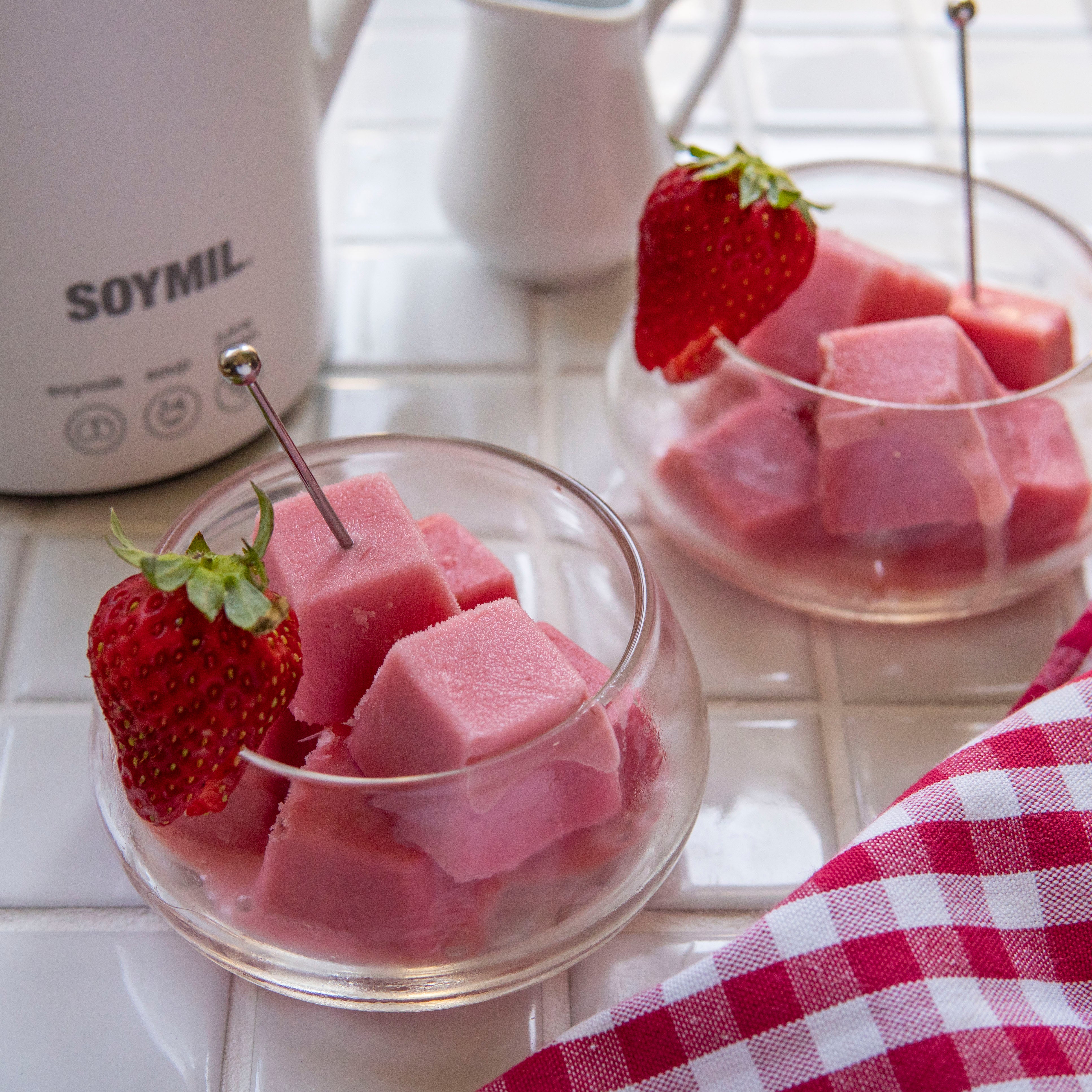 絶品♡ひんやり苺アイス