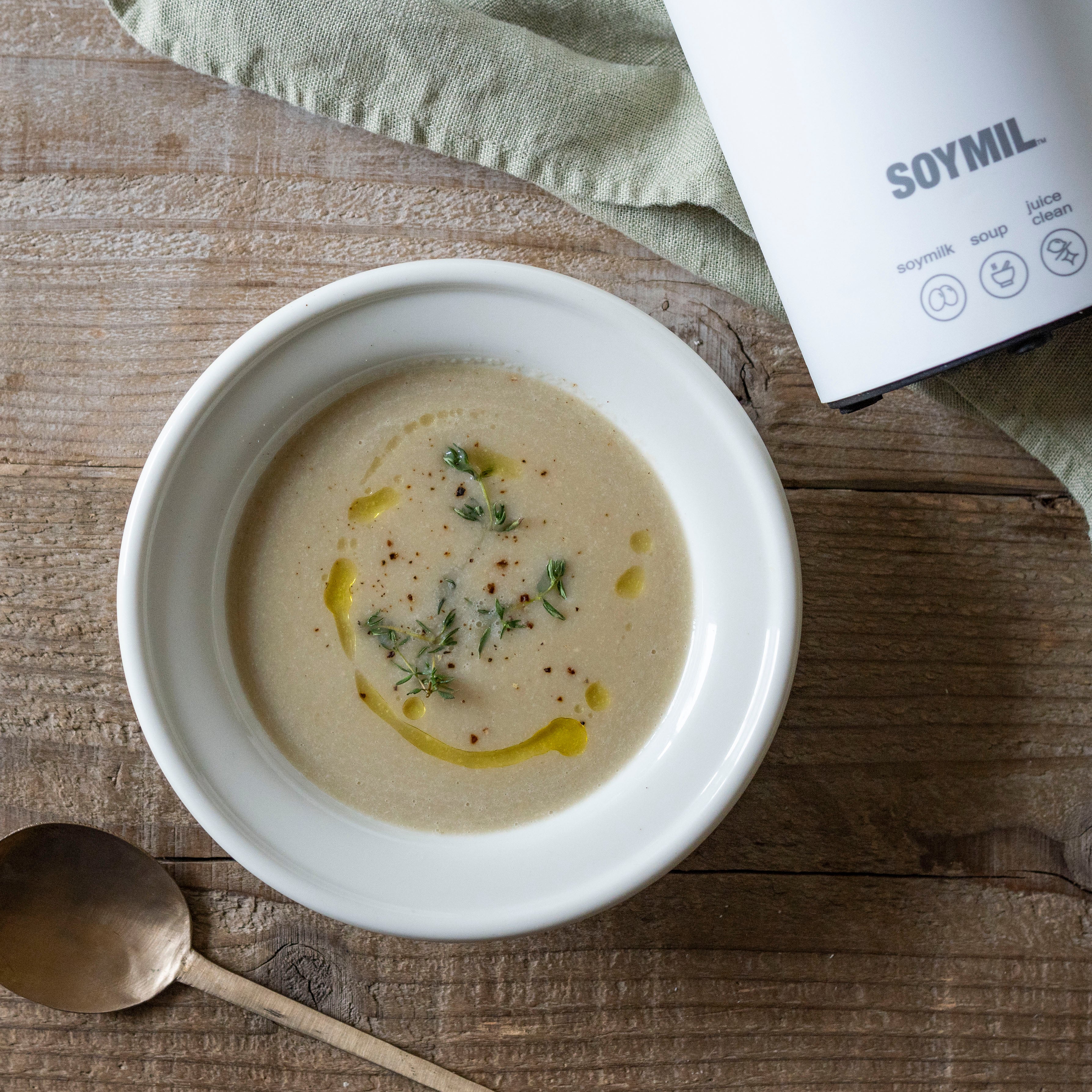 新感覚!ごぼうの豆乳ポタージュ