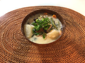 コクがUP!豆乳味噌汁