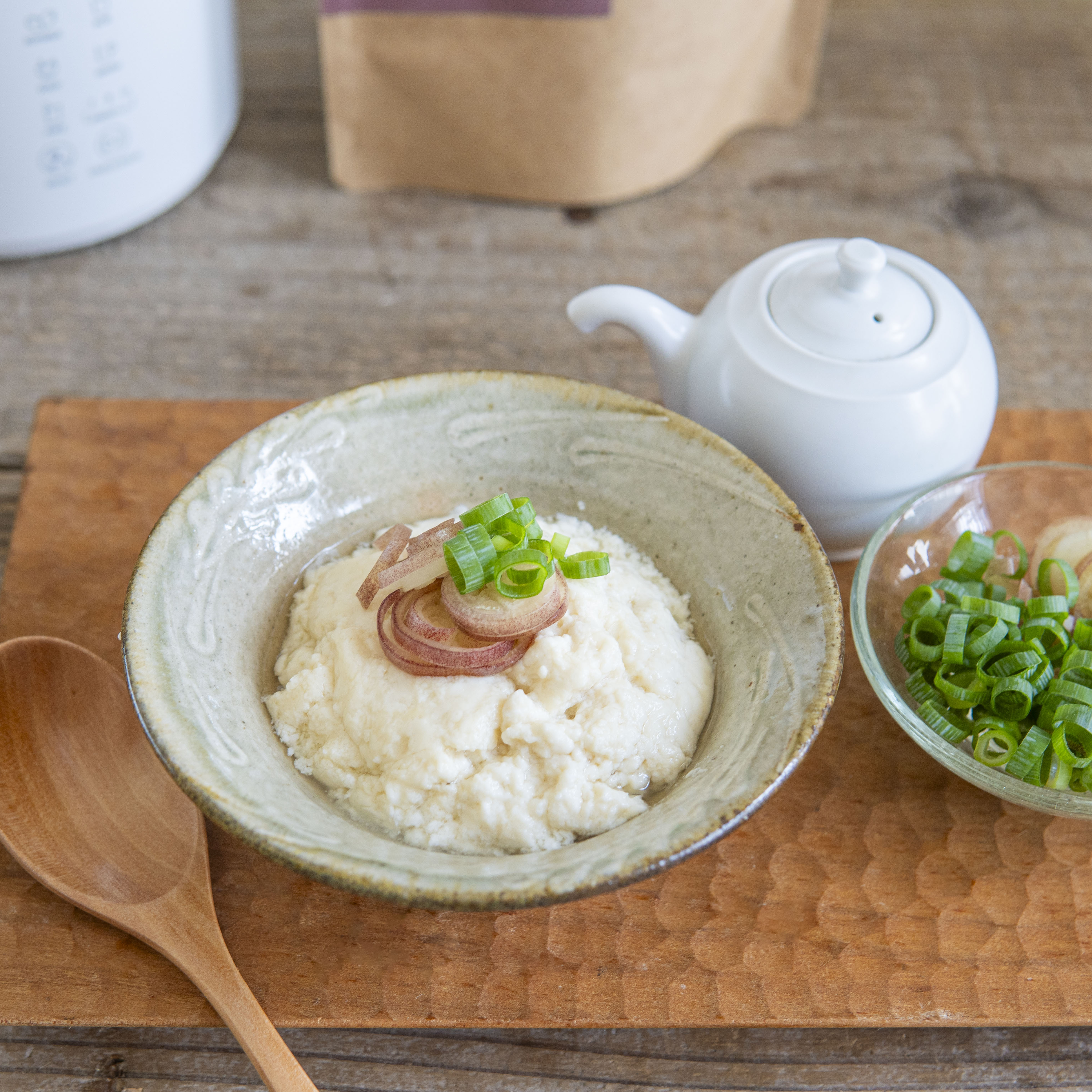 SOYMILで作るおぼろ豆腐