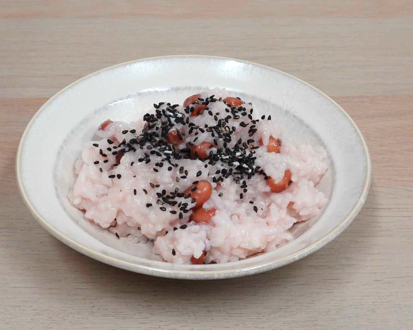 紅小豆の小豆ご飯