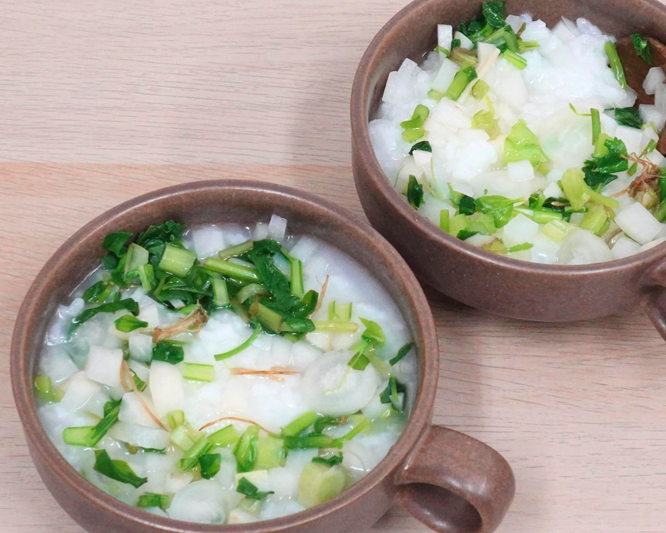 あっさり本格七草粥